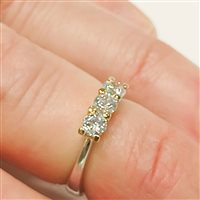 Salzano - Via Montegrappa, 28 - Anello Vidali Gioielli Donna in Oro bianco Zircone ANOR-35-34 - ANOR-35-34